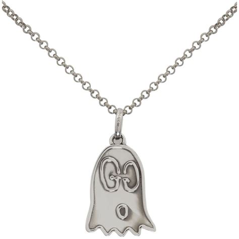 gucci mens ghost necklace|gucci ghost jewellery.